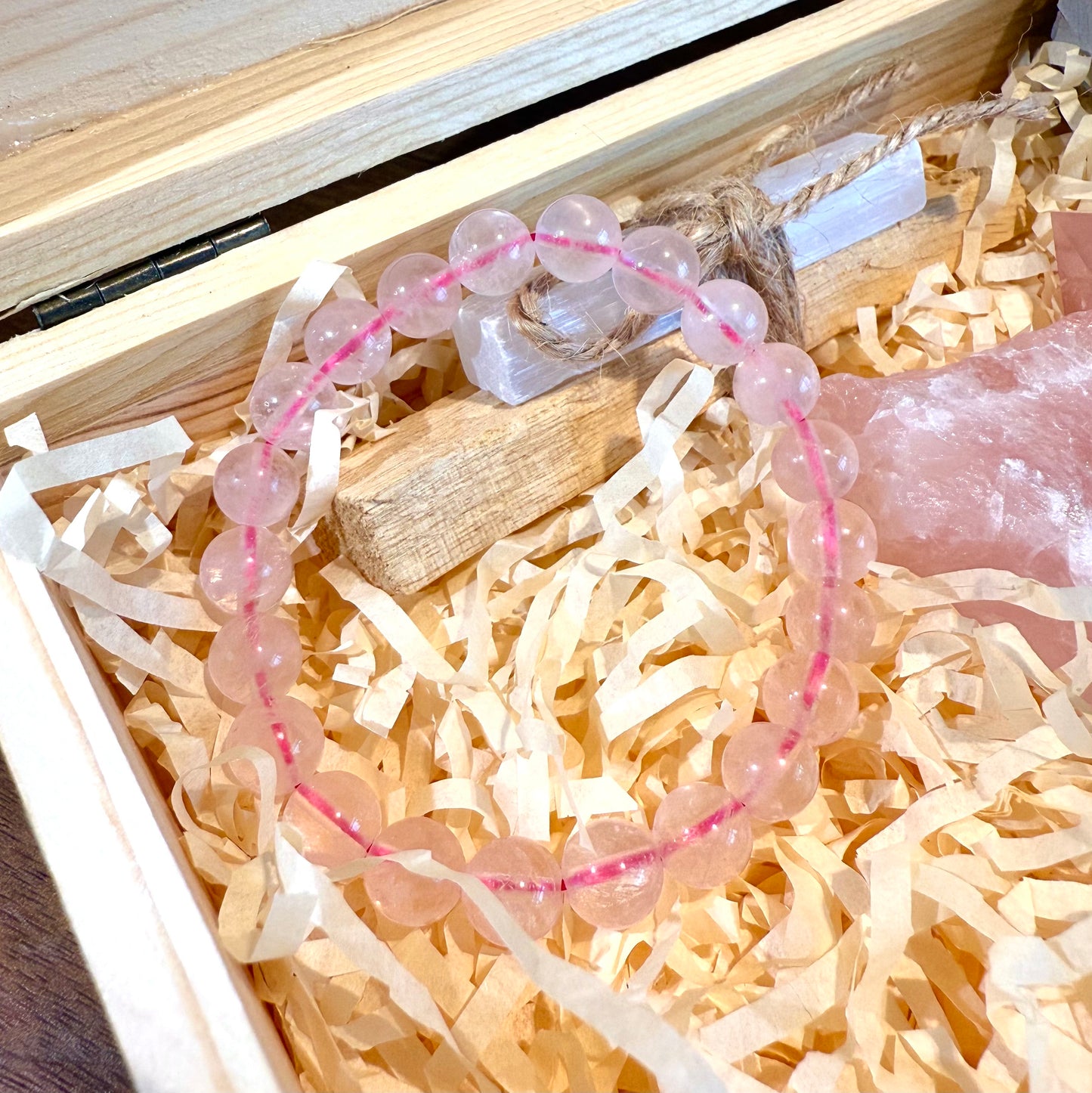 Sacred Rose Sanctuary - Premium Crystal Ritual Kit