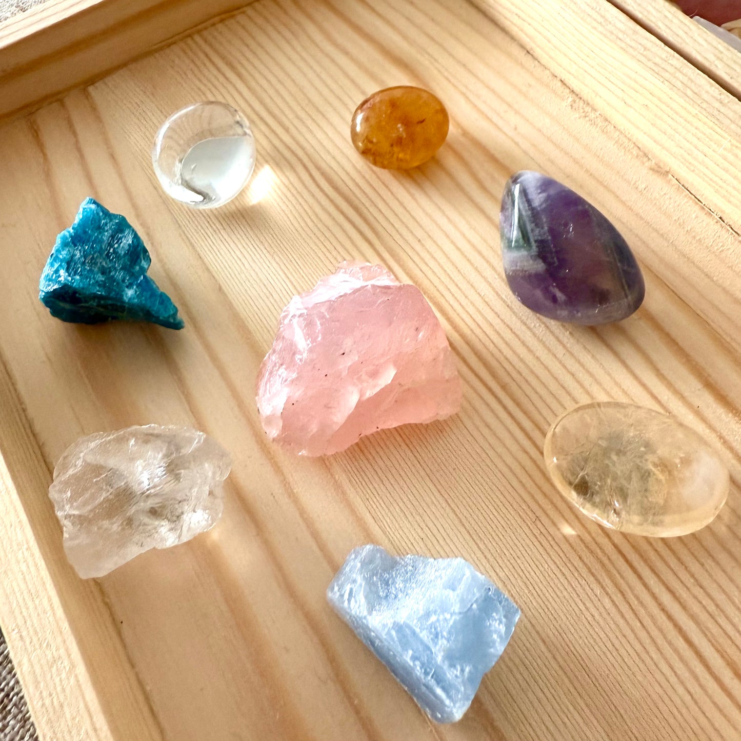 Celestial Pantry - Healing Crystal Fridge Magnet Set