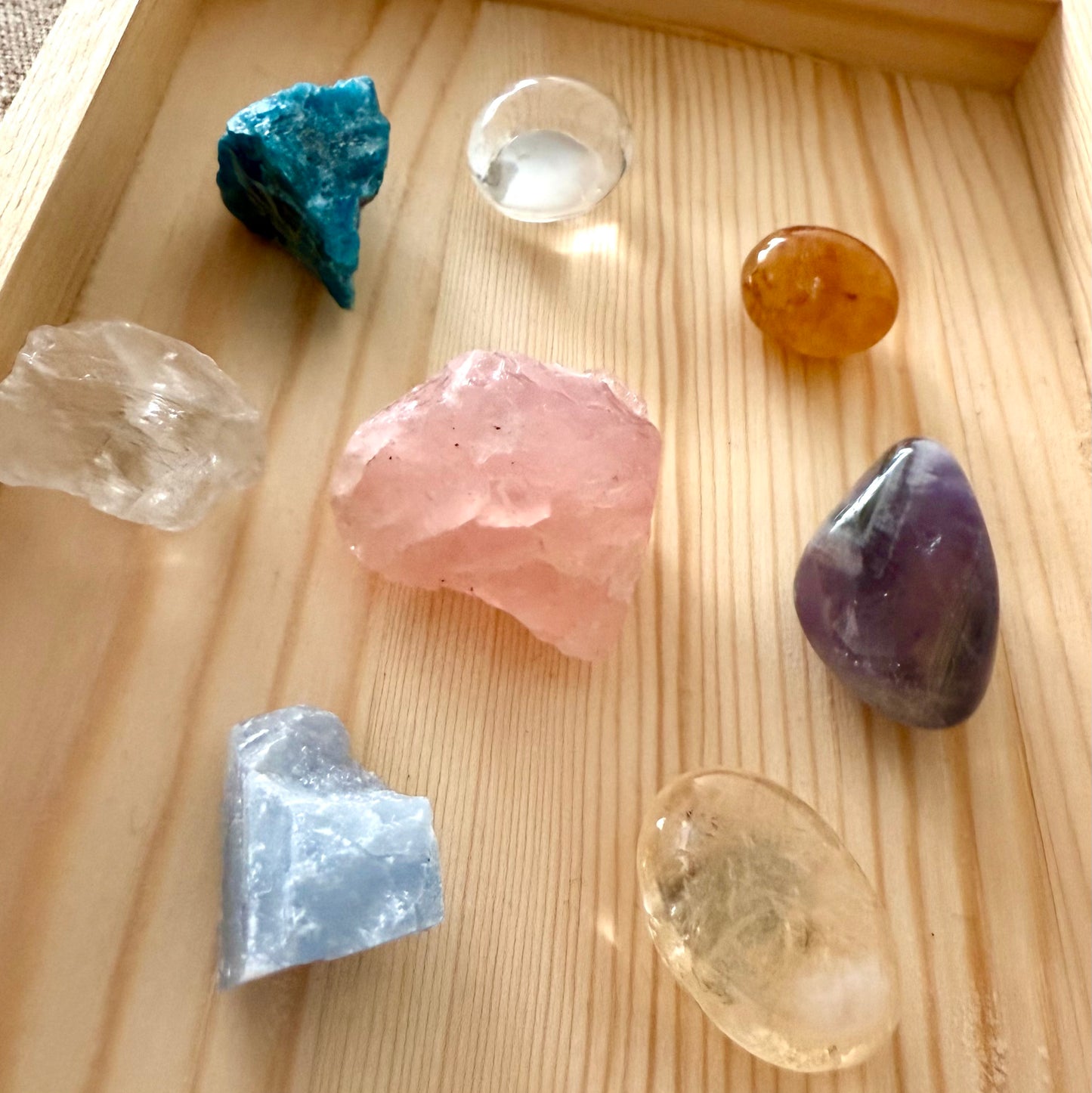Celestial Pantry - Healing Crystal Fridge Magnet Set