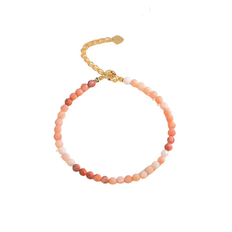 Red Aventurine Faceted Bracelet