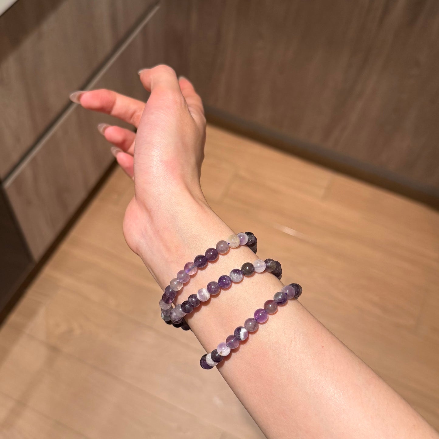 Violet Wisdom - Amethyst Multi-Loop Bracelet